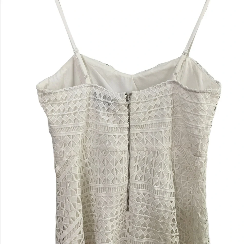 Lulu’s White Crochet Lace Skater Dress - Picture 8 of 10